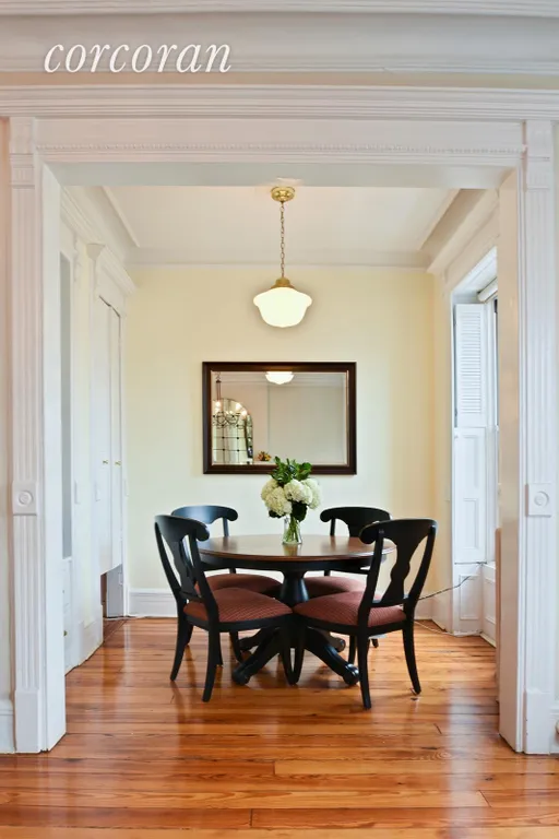 New York City Real Estate | View 437 2nd Street, 3 | Elegant dining room with built in butler's pantry | View 4