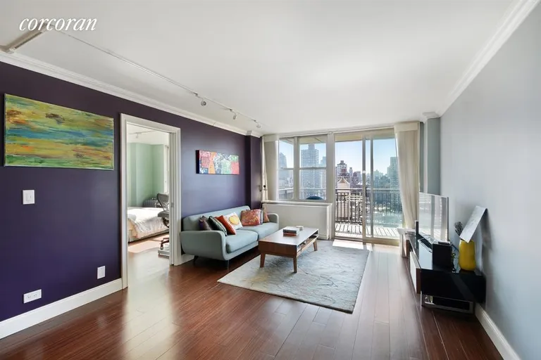 New York City Real Estate | View 301 East 79th Street, 23J | Wonderful Living Room | View 2