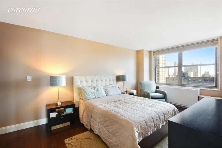 New York City Real Estate | View 301 East 79th Street, 23J | Large Master Bedroom ensuite | View 5