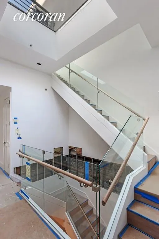 New York City Real Estate | View 72 Poplar Street, TH | Dramatic Staircase and Skylights | View 7
