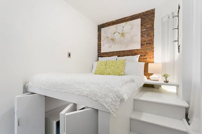 New York City Real Estate | View 323 East 8th Street, 2A | Built in Loft Bed with Stairs | View 6