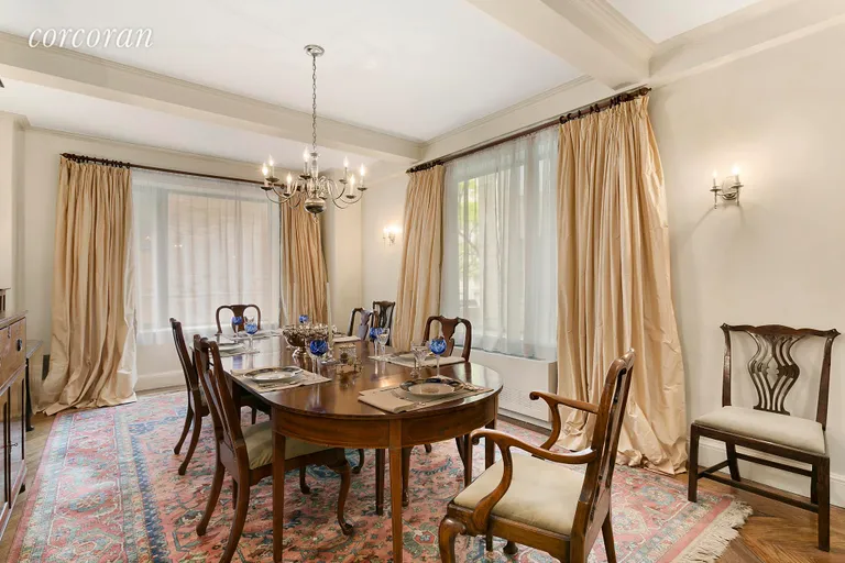 New York City Real Estate | View 55 Central Park West, 2G | 3  Formal Dining Room | View 3