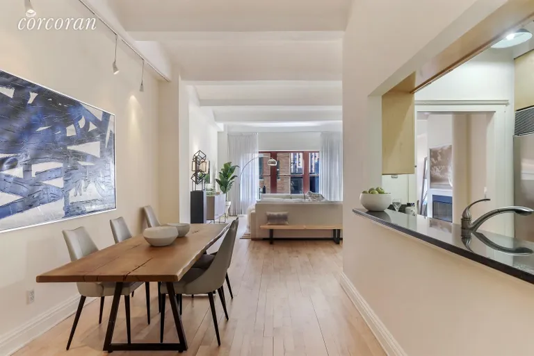 New York City Real Estate | View 27 North Moore Street, 7B | Kitchen / Dining Room | View 3