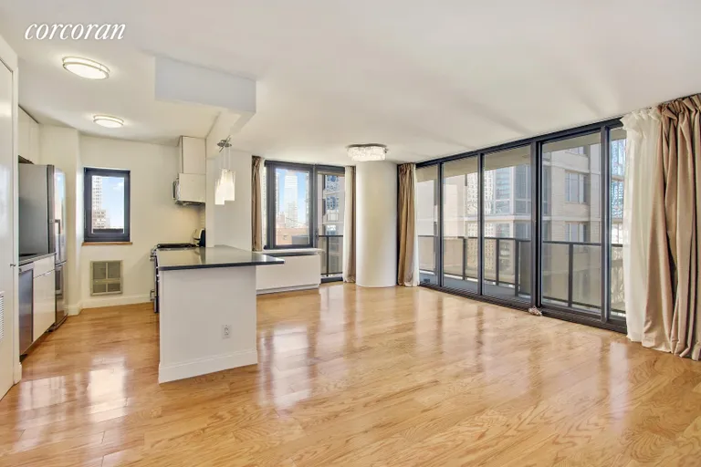 New York City Real Estate | View 161 West 61st Street, 12C | 1 Bed, 1 Bath | View 1