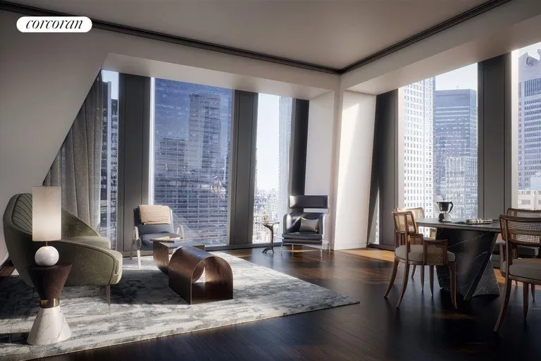 New York City Real Estate | View 53 West 53rd Street, 30A | 3 Beds, 3 Baths | View 1