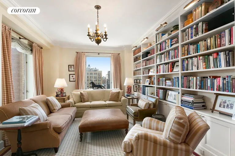 New York City Real Estate | View 1172 Park Avenue, 8B | Library | View 7