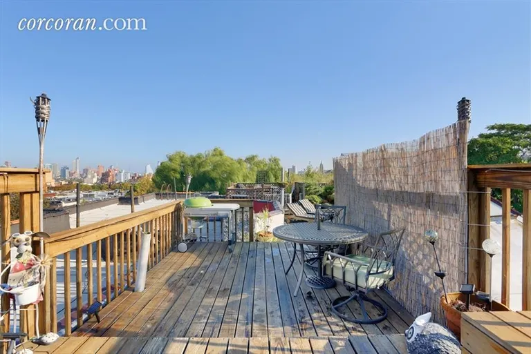 New York City Real Estate | View 363 7th Street, #4L | Private roof deck for entertaining and relaxing  | View 6