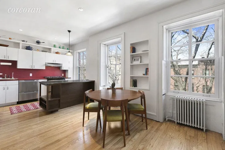 New York City Real Estate | View 154 Lafayette Avenue, 4 | 2 Beds, 1 Bath | View 1