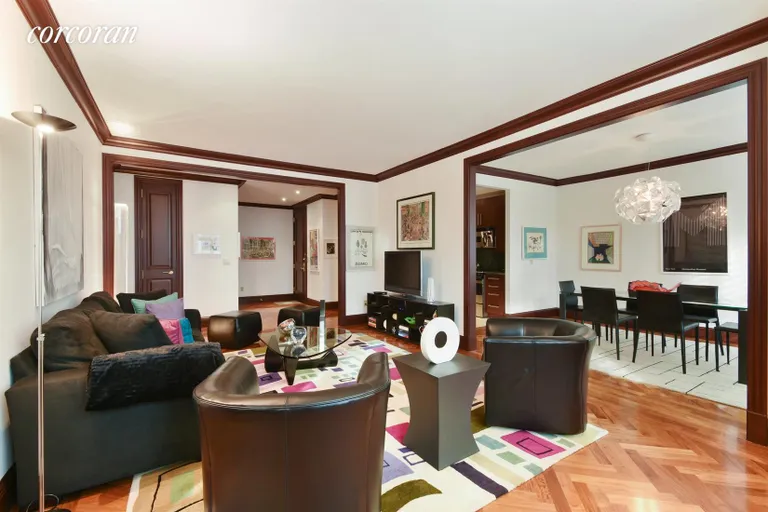 New York City Real Estate | View 351 East 51st Street, 11D | Open Living/ Dining | View 4