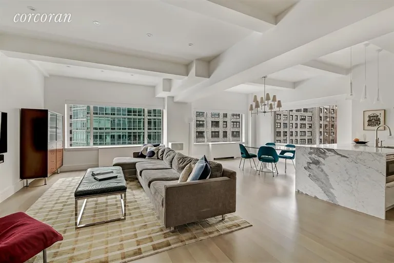 New York City Real Estate | View 200 East 57th Street, 15D | 3 Beds, 2 Baths | View 1
