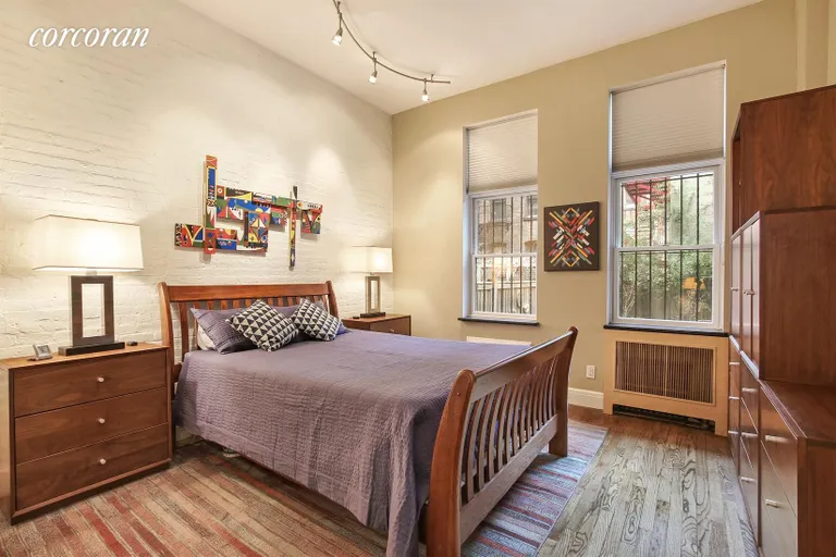 New York City Real Estate | View 237 East 12th Street, B | Master Bedroom with 18ft Ceilings | View 5