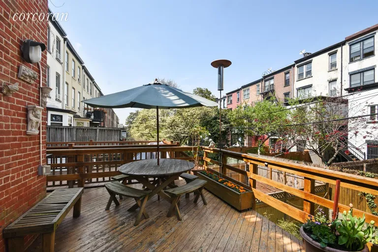 New York City Real Estate | View 503 1st Street | Deck | View 8