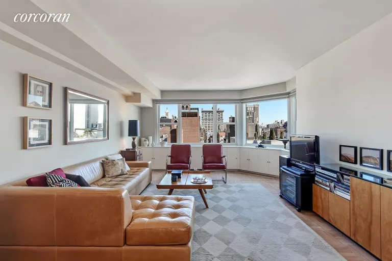 New York City Real Estate | View 101 West 12th Street, 19J | Living Room | View 2