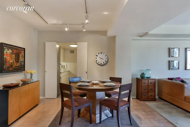 New York City Real Estate | View 101 West 12th Street, 19J | Dining Room | View 3