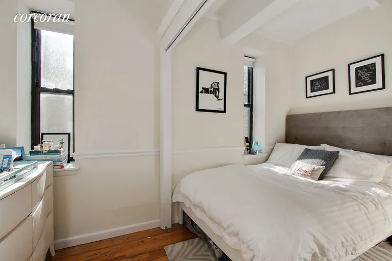 New York City Real Estate | View 160 Bleecker Street, 5GE | 2nd Bedroom fits a queen size bed | View 3