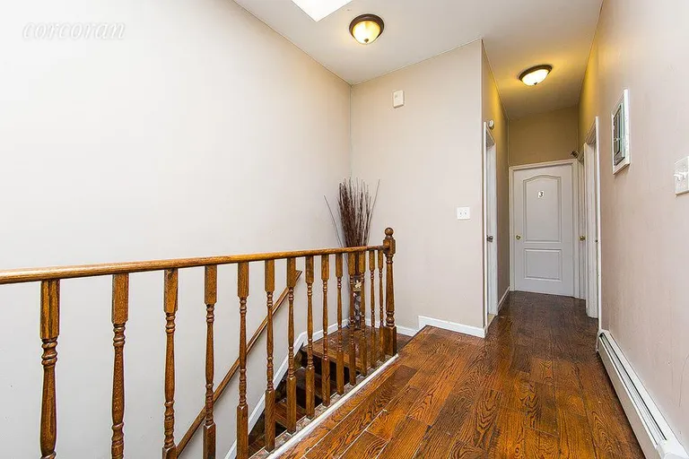 New York City Real Estate | View 239 Sumpter Street | Top Unit Hallway | View 4