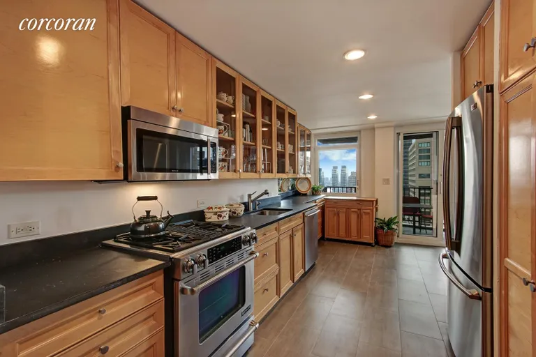 New York City Real Estate | View 10 West 66th Street, 32D | Kitchen | View 2