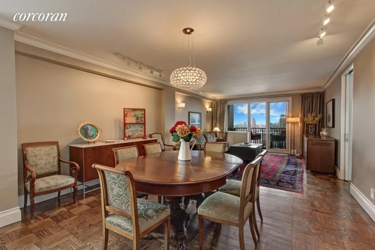 New York City Real Estate | View 10 West 66th Street, 32D | Dining Room | View 4