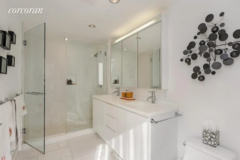 New York City Real Estate | View 425 West 53rd Street, 419 | Master Bathroom | View 7