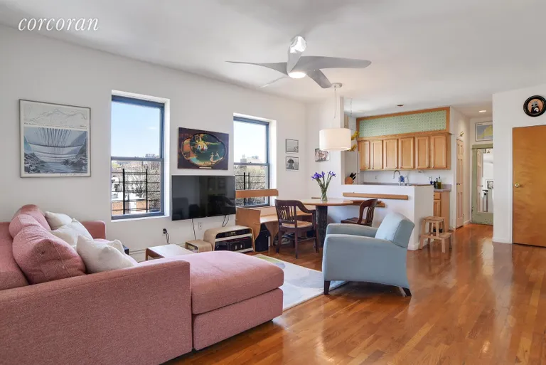 New York City Real Estate | View 299 13TH STREET, 5C | Living Room | View 2