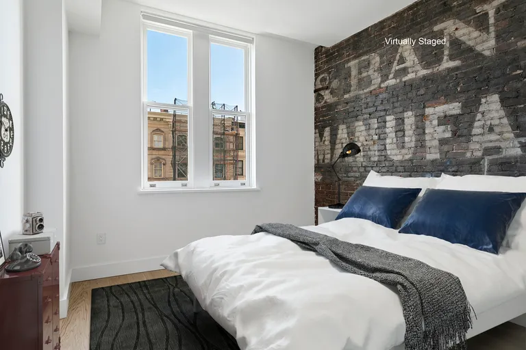 New York City Real Estate | View 57 Lispenard Street, 2 | 3rd Bedroom with original details | View 6