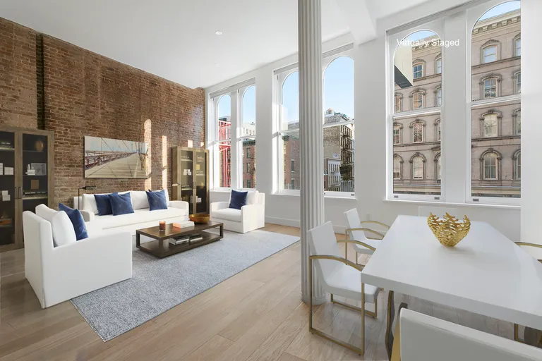 New York City Real Estate | View 57 Lispenard Street, 2 | Open Living/Dining Room | View 2