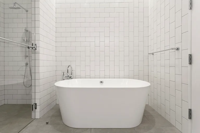 New York City Real Estate | View 57 Lispenard Street, 2 | Master Bathroom Oversized Tub | View 5