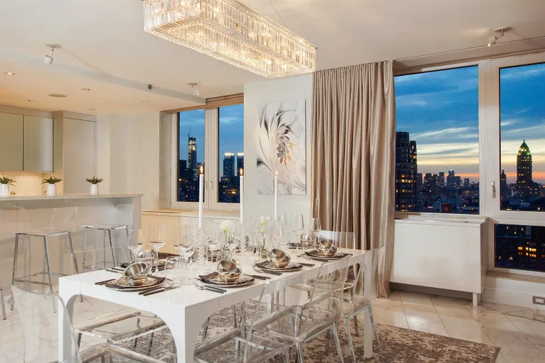 New York City Real Estate | View 300 East 77th Street, 27/28B |  Dining Room | View 4