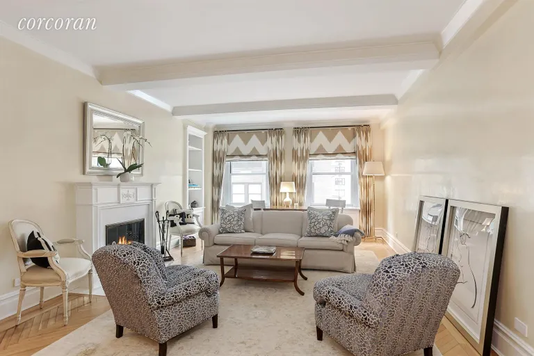 New York City Real Estate | View 940 Park Avenue, 7B | Living Room | View 2