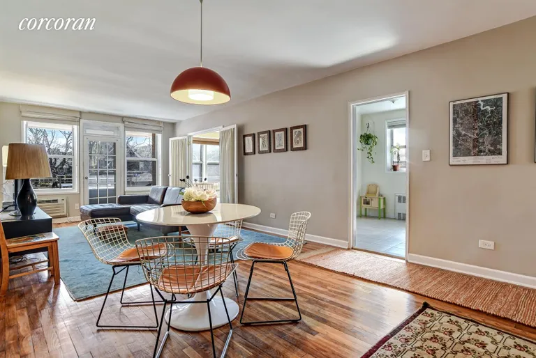 New York City Real Estate | View 616 East 18th Street, 1H | Open plan living/dining with eastern exposure | View 2
