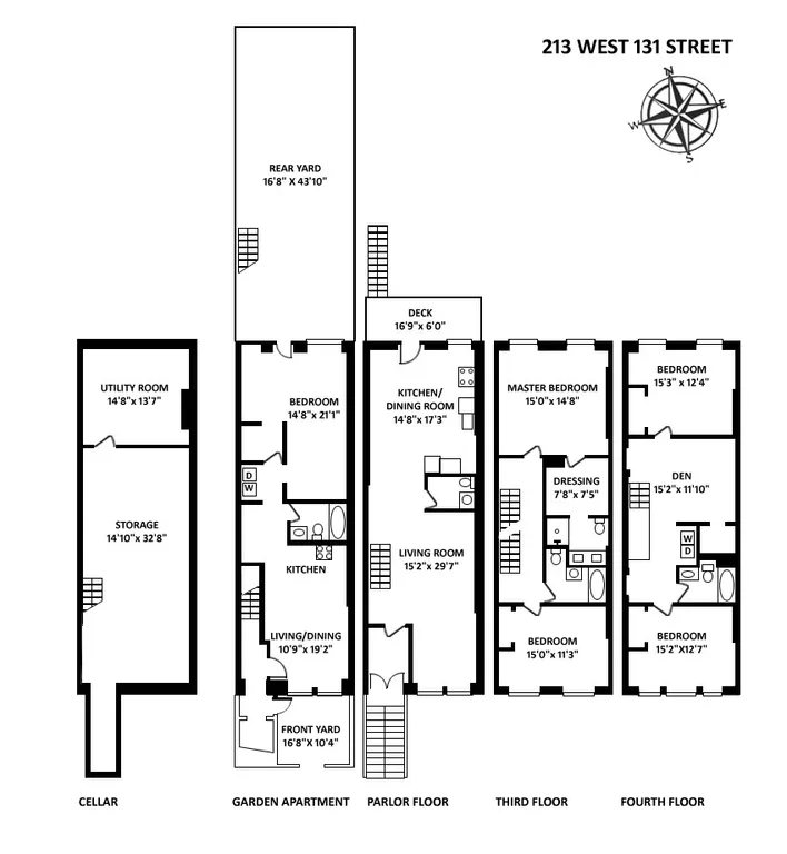 213 West 131st Street | floorplan | View 13