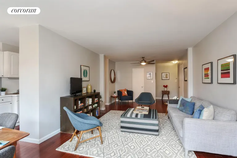 New York City Real Estate | View 122 Ashland Place, 8J | Living Room | View 2
