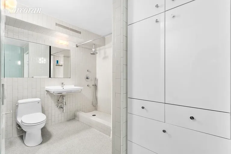 New York City Real Estate | View 142 East 16th Street, 2G | Oversized bathroom custom cabinetry. | View 6