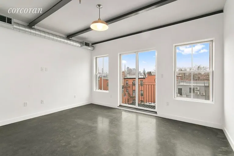 New York City Real Estate | View 15 Luquer Street, 1 | Stunning bedroom with balcony | View 3