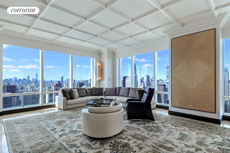 New York City Real Estate | View 845 United Nations Plaza, 61C | Living Room | View 13