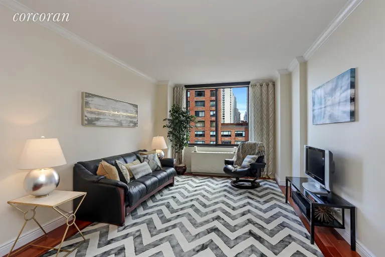 New York City Real Estate | View 380 Rector Place, 12C | 1 Bed, 1 Bath | View 1