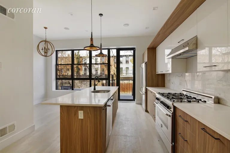 New York City Real Estate | View 453 Putnam Avenue, 1 | Eat-in Kitchen with Separate Dining Area | View 2