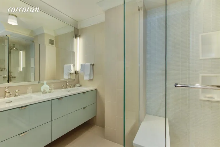 New York City Real Estate | View 61 West 62Nd Street, 25HJK | Master Bathroom | View 6