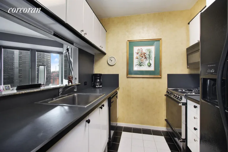 New York City Real Estate | View 150 West 56th Street, 3410 | Kitchen | View 2