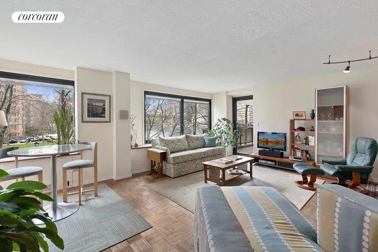 New York City Real Estate | View 531 Main Street, 208 | 2 Beds, 2 Baths | View 1