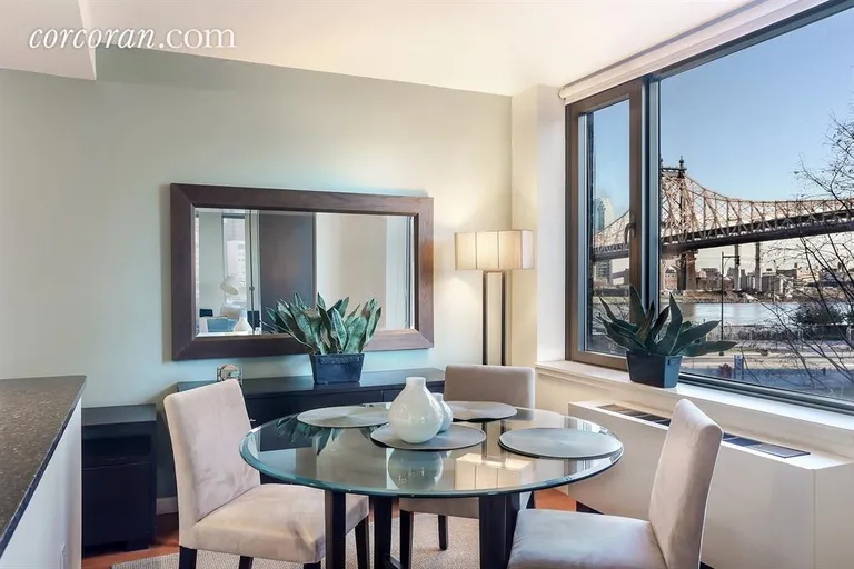 New York City Real Estate | View 455 Main Street, 4C | Dining Room | View 2