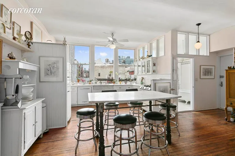 New York City Real Estate | View 45 Lispenard Street, 4W | Ultra charming retro kitchen. | View 3