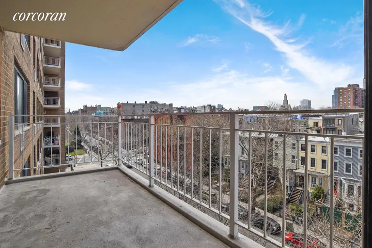New York City Real Estate | View 185 Hall Street, 612 | Balcony | View 5