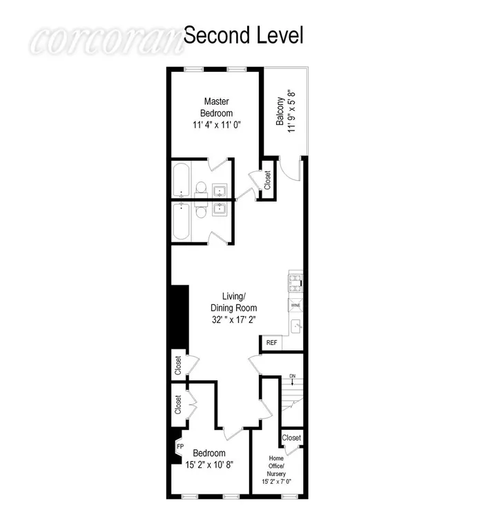 New York City Real Estate | View 720 Monroe Street | Floor Plan | View 15