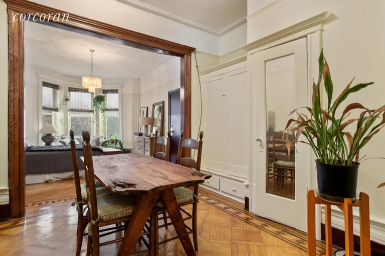 New York City Real Estate | View 1599 Union Street, 1 | Dining Room | View 8