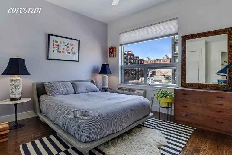 New York City Real Estate | View 5 Roebling Street, 3B | Large master bedroom with en suite bath | View 4