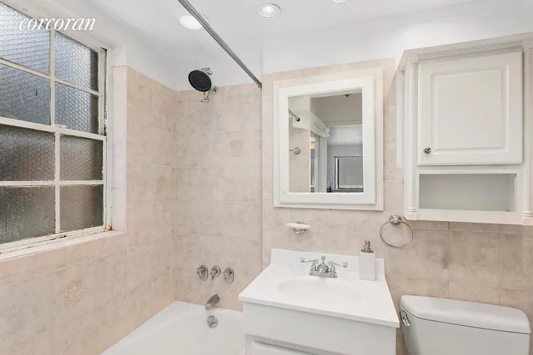 New York City Real Estate | View 310 West 56th Street, 10G | A bright, windowed bath!  | View 5