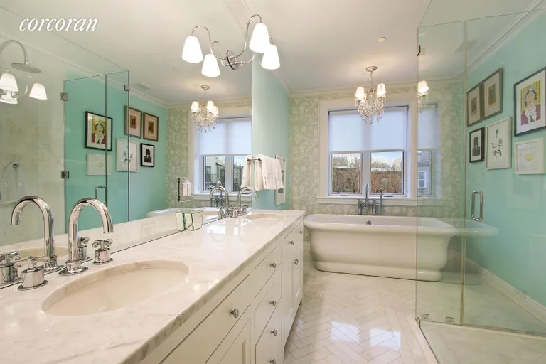 New York City Real Estate | View 258 11th Street | Master Bath | View 9