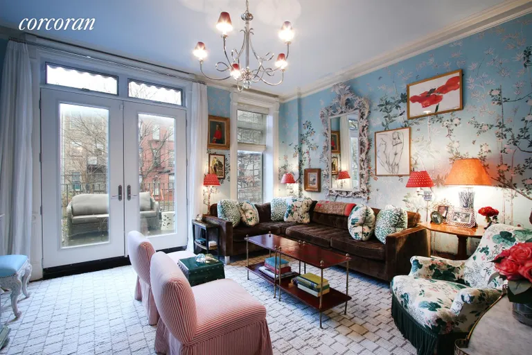New York City Real Estate | View 258 11th Street | Rear Parlor Sitting Room | View 7