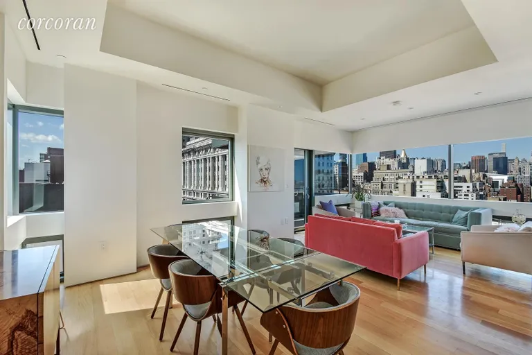 New York City Real Estate | View 123 Third Avenue, PH17 | Living Room / Dining Room | View 2
